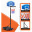 Panier de basketball en métal