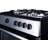 Summit Appliance 24" 2.55 Cubic Feet Natural Gas Slide-In Range