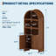 180.3cm H x 78cm W Bookcase-902583421