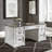 Colburn Jr. Executive Desk w/ Locking File Storage Drawers