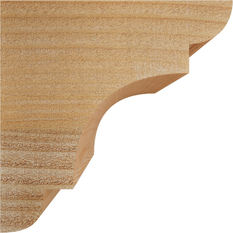 New Brighton Corbel, H 8 po x l 6 po x P 8 po, Sapin de Douglas, Sciage brut