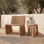 Pax Outdoor Teak Side Table