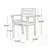 Set Of 2 Acacia Wood Patio Armchair-305255053