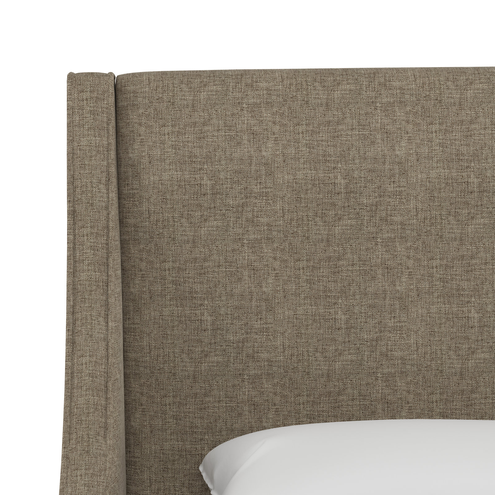 Riane Upholstered Headboard, Queen, Classic Talc Linen