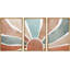 Sun Shine Mid-Century Modern Organic Abstract Neutral Decor, reproduction d'art encadrée sur toile-91022067-91183454