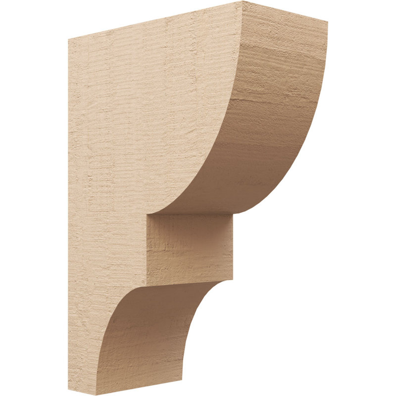 Bois de cèdre brut Ridgewood, Corbeau apprêté Ridgewood, H 33 po x l 11 po x P 22 po