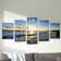 Day Break by Christopher Doherty - 5 Piece Wrapped Canvas Photograph
