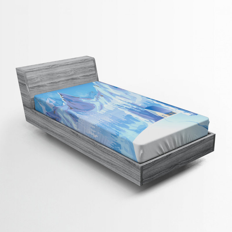Microfiber Fitted Sheet, Twin Fitted Sheet