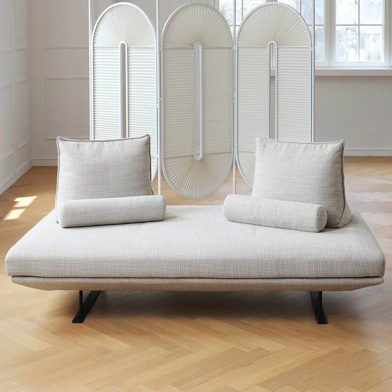 MABOLUS Armless Upholstered Loveseat | Wayfair Deals