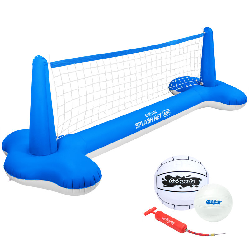 Splash Net Air Inflatable Pool Volleyball Game Set