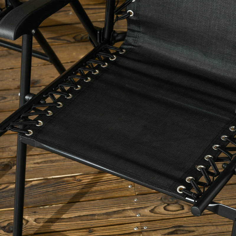 Breeonna Folding Patio Dining Armchair