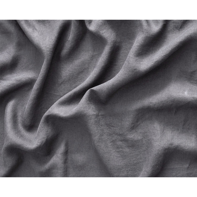 Linen Duvet Cover, Twin XL Duvet Cover + 1 Standard Pillowcase, Graphite