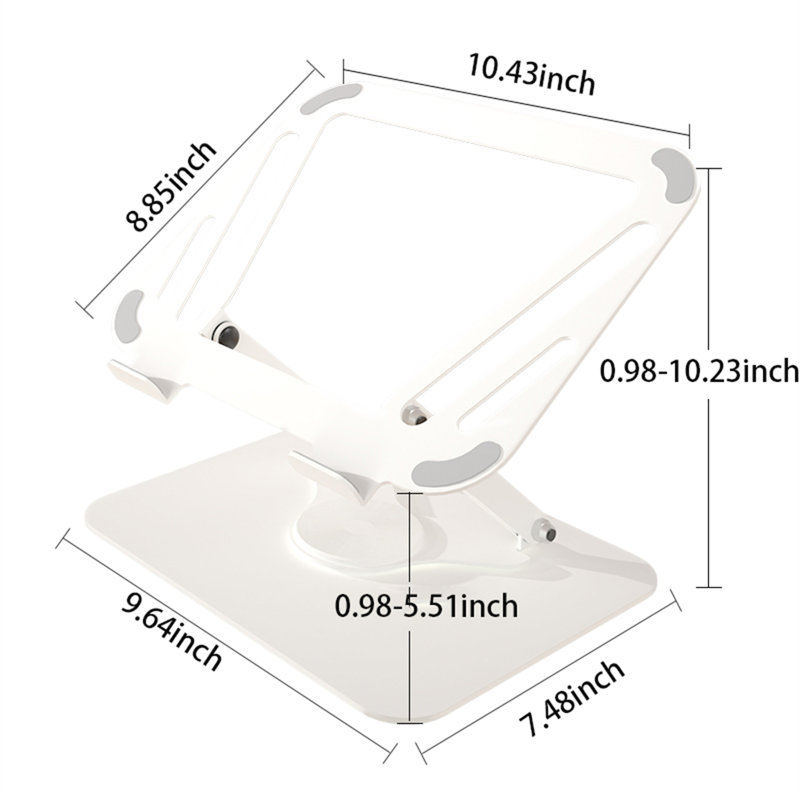 Support pour ordinateur portable pivotant à 360 degrés