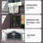 8X6 Ft Resin Garden Shed For Patio, Backyard - Waterproof Floor, Lockable Door, Two Windows  Brown Outdoor With-124311245