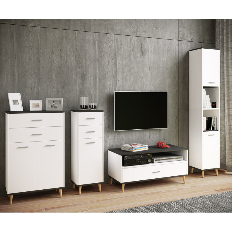 Amaris Accent Cabinet, Honey oak