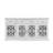 Saugeries Fretwork Detailed Glass Door Sideboard-762647134