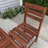 6-Person Rectangle Solid Wood Outdoor Patio Dining Set With Bench-927975832
