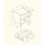 Table d'appoint, table d'appoint, bout, tiroir de rangement, table de chevet, chambre à coucher, salon-1023289032