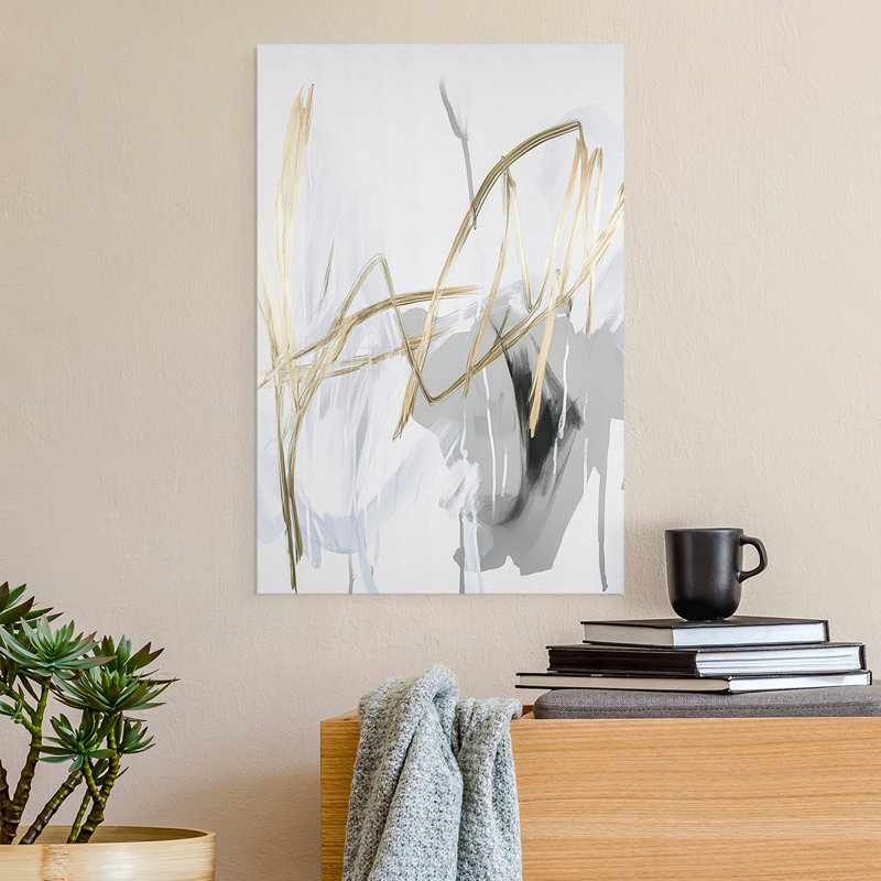 Série ABSTRACT DCC XXV - Impression sur toile seulement - NON CADRE, H 36 po x l 24 po