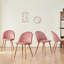 Mcburney 43cm H Velvet Upholstered Metal Side Chair-1509542061