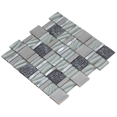 Carrelage mosaïque en métal Vitray