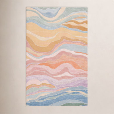 Hand-Tufted Abstract Rug