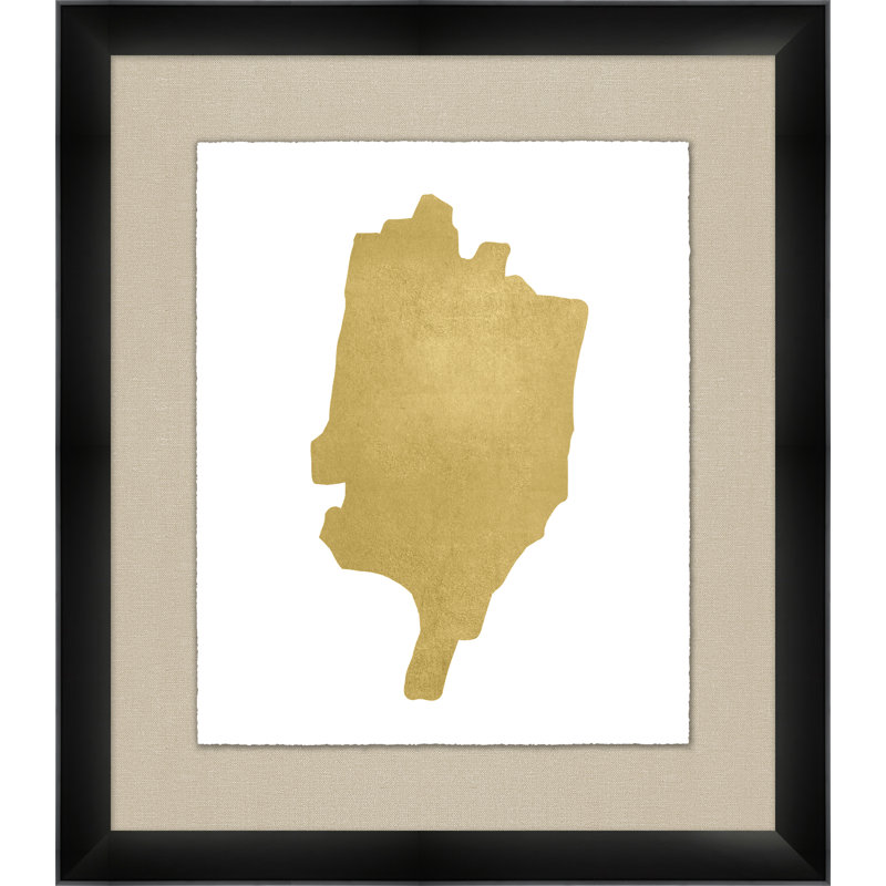 Gilded Abstract 3 Painting by Thom Filicia