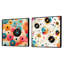 Corrielus - Ensemble de 2 collages de formes carrées abstraites-101845500-101845503