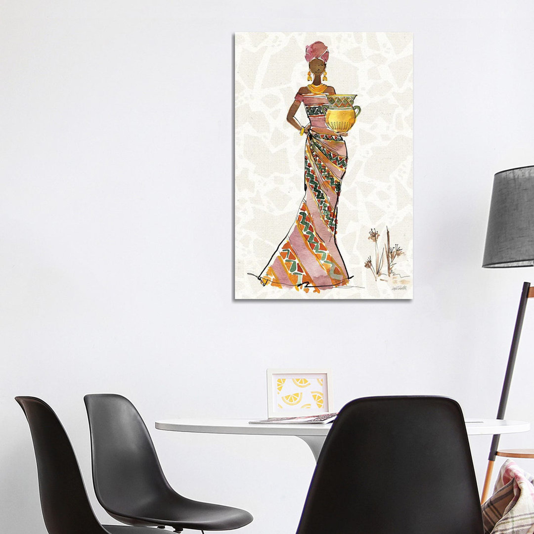 African Flair X von Anne Tavoletti - Galerie- Giclée auf Leinwand