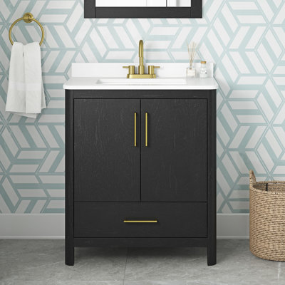 Meuble-lavabo simple avec plateau Austin 30
