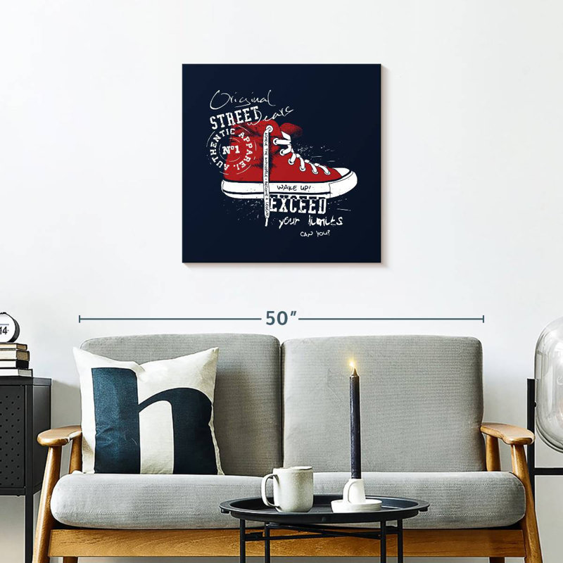 Tergel Sneaker Typography