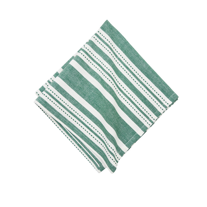 Warner Emerald Napkin S/6, Green