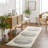 Uptown Geometric Hand Tufted Wool Area Rug in Beige/Black-2025615469