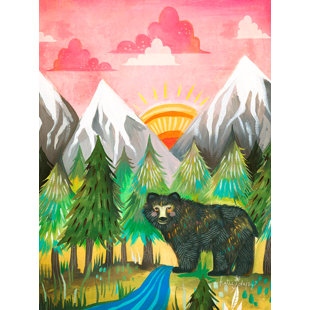 " Sunrise Bear " by Katie Daisy