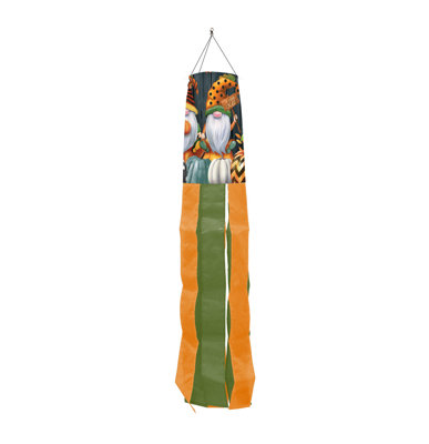 Fall Gnomes humor Windsock