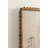 Beadbrook Modern Beaded Rectangle Fabric Pinboard for Wall