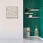  «Endless Circles Front Linen» par Wild Apple Portfolio, art mural sur toile, 26 po x 26 po-885172662
