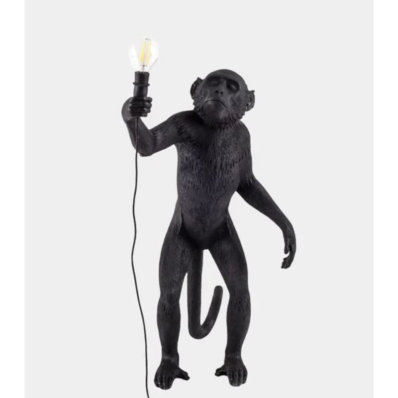 Lampe de table Luna, Noir, noir, noir, noir, Noir, noir, noir, noir
