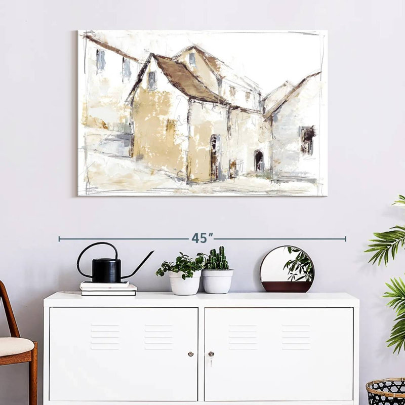 Lilie Quiet Streets I, 26" H x 39" W