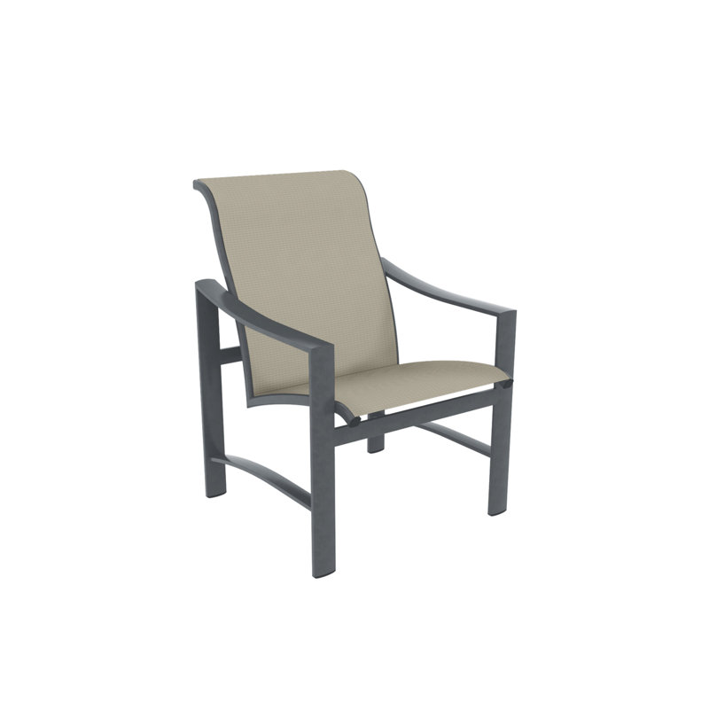 Fauteuil de patio Kenzo, Eau gazeuse, Graphite