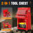 5 Drawers Rolling Tool Chest , 2-in-1 Detachable Metal Tool Cabinet with Lockable Wheels-1095818530