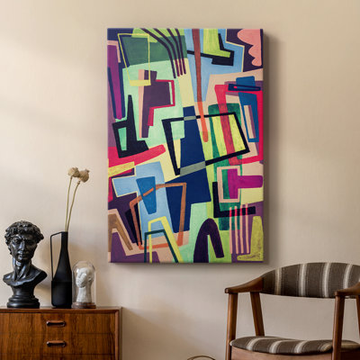 Connected Colours II -Custom Wrapped Gallery Cavas