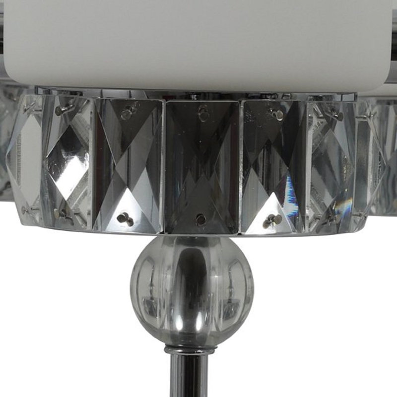 Lustre tréteaux 6 lumières Decor Crystal