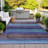 Machine Washable Indoor/Outdoor Xhevrie Blue Rug-112168739