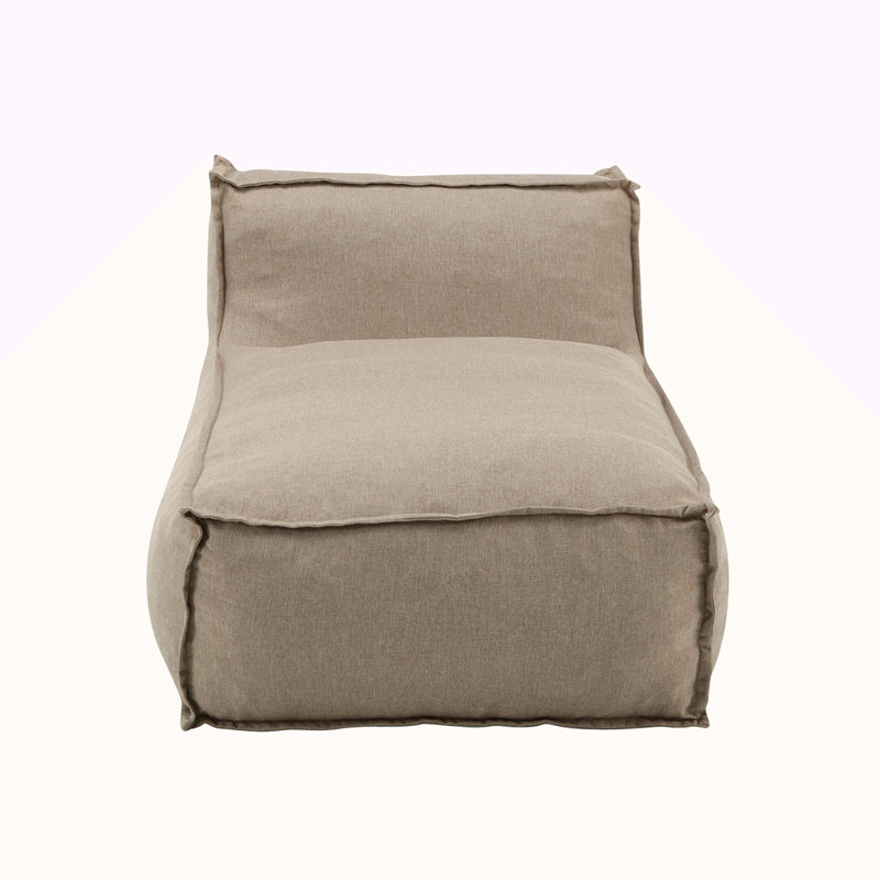 Fauteuil à billes d'extérieur, ensemble de 1, Beige