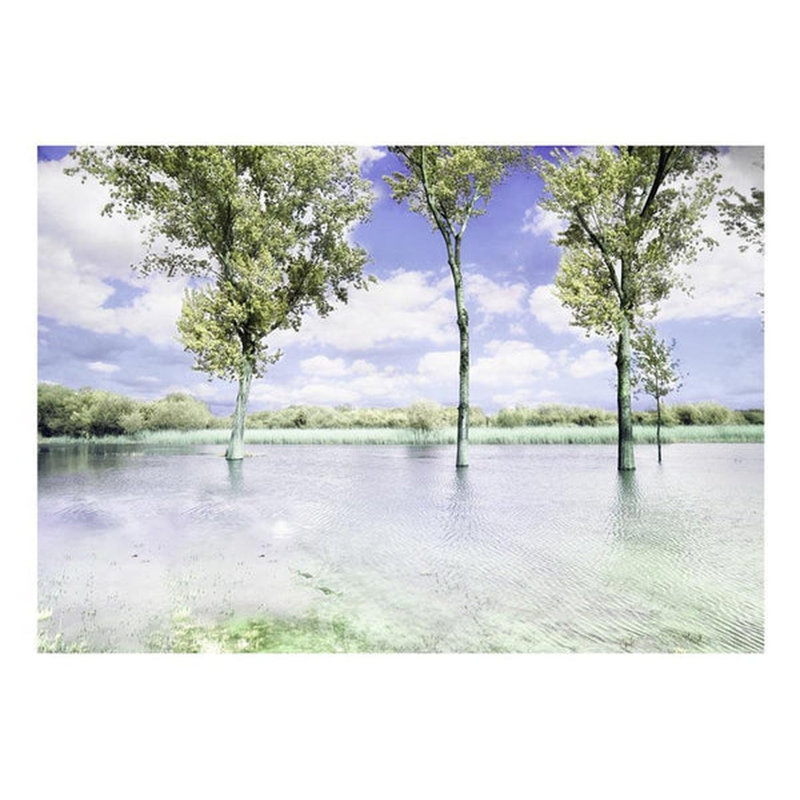 Murale paysage de printemps Alizia, L 82 po x l 118 po