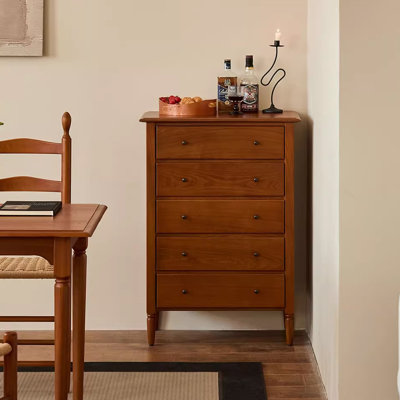 Armoire d'appoint en noyer massif