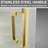 44-48 in.W x 74 in.H Frameless Sliding Glass Shower Door with 5/16 in.(8mm) Clear Glass-107968019
