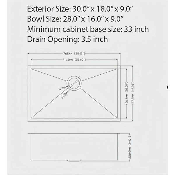 Dimensions du produit