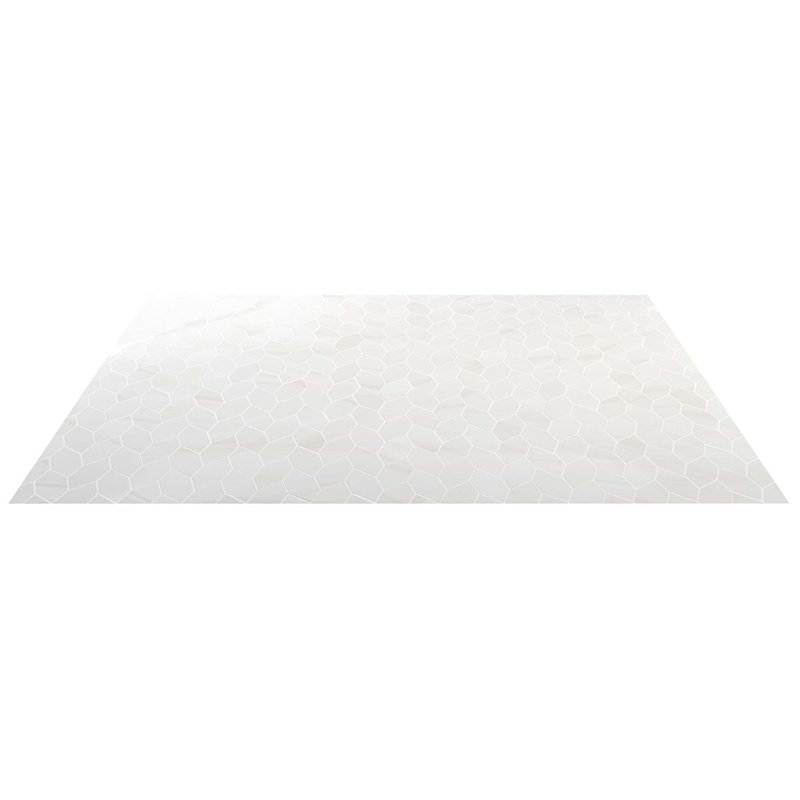 Minera 2x5 Foliage Polished Marble Look Porcelain Mosaic Tile